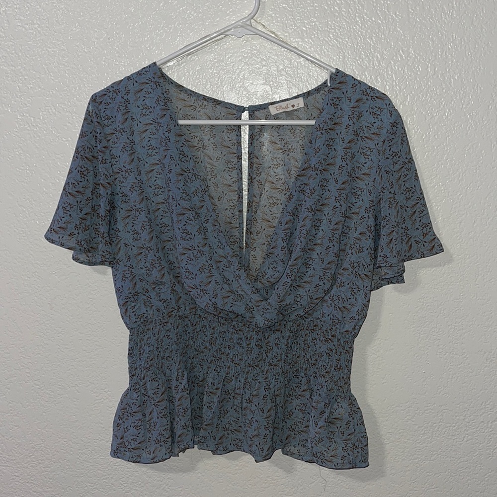 Blue blouse 🍂